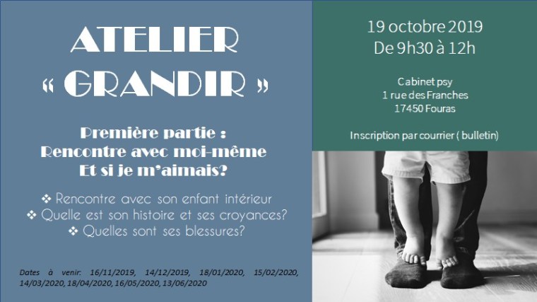 Atelier Grandir - 19 octobre 2019