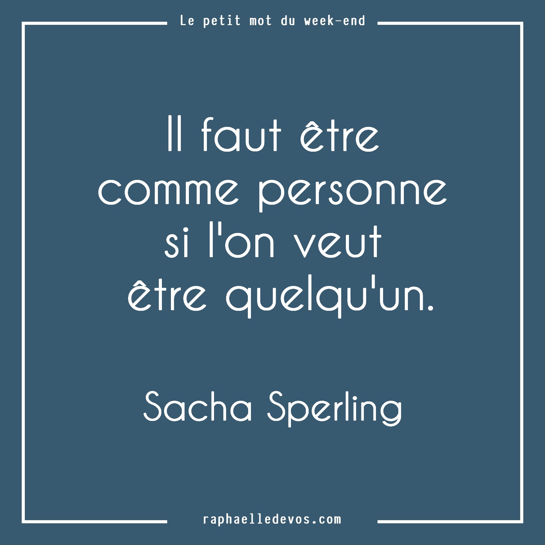 le petit mot du week end 10