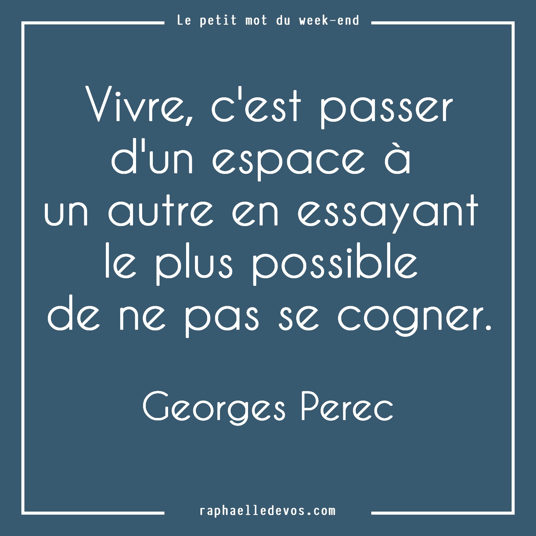 le petit mot du week end 12